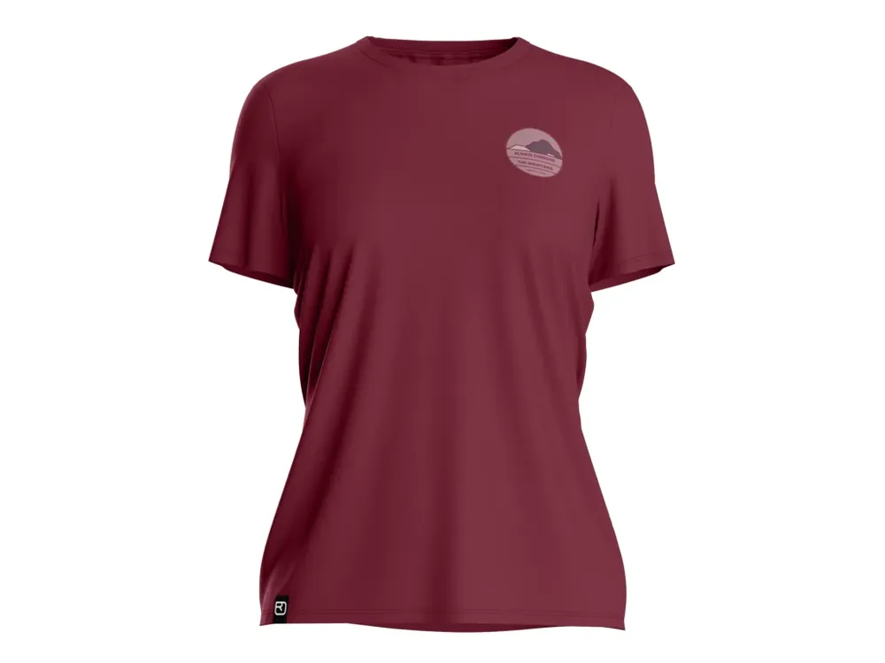 Nejprodávanější Dámské Tričko Ortovox 120 Cool Tec Choose Mtn T-shirt Women‘s