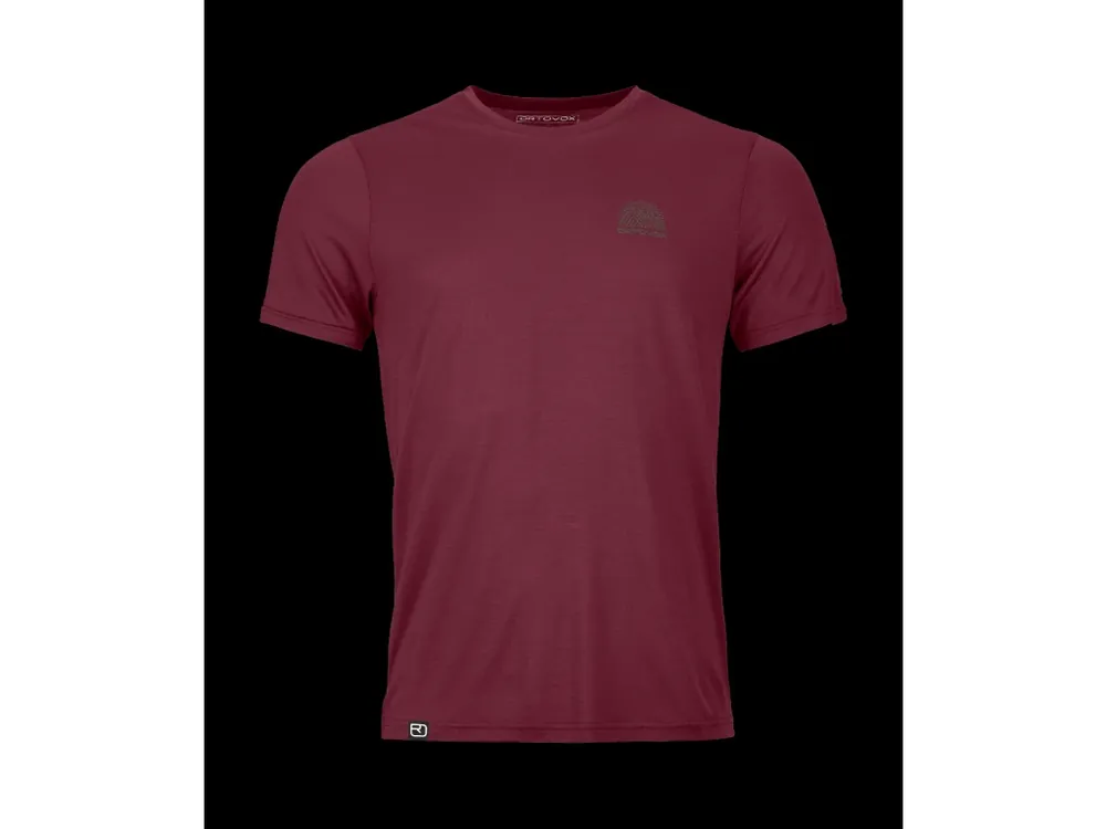 Pánské Tričko Ortovox 120 Cool Tec Mtn Stripe T-shirt Men‘s Oblíbený