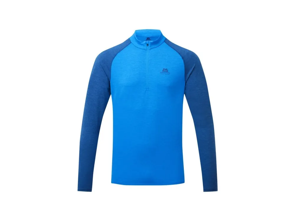 Pánské Tričko Mountain Equipment Nava Long Sleeve Zip T Men‘s Levný