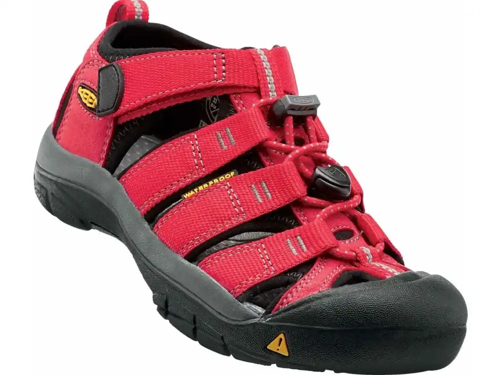 Keen Newport H2 Kids ribbon red/gargoyle Speciální Cena