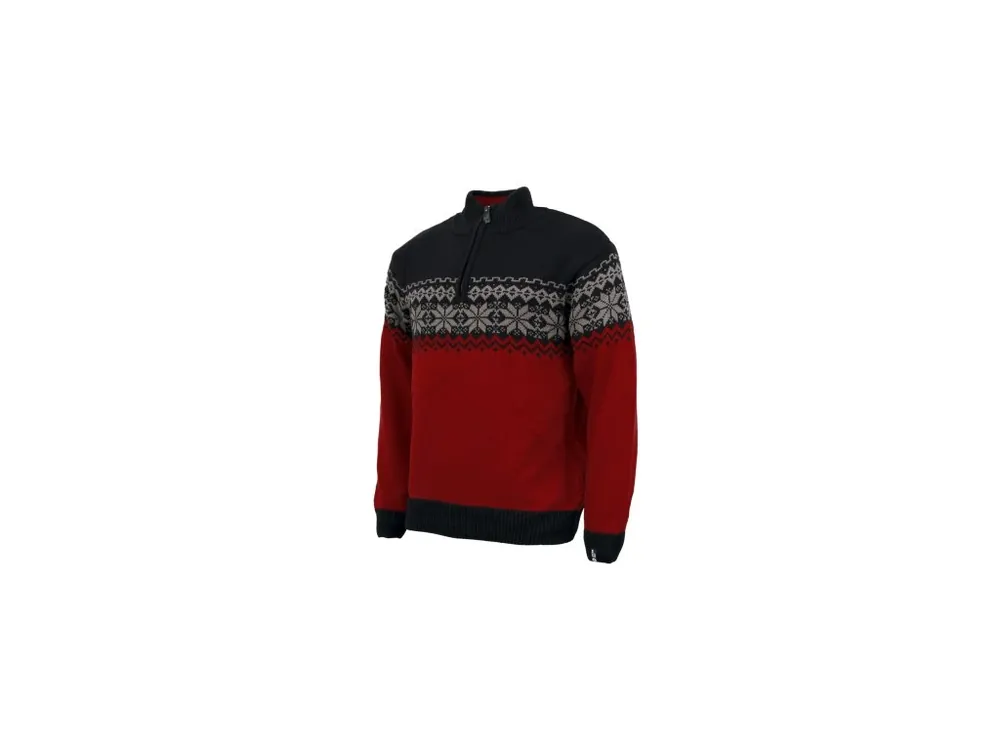 Svetr ICEwear Bergur červený Vrácení Zdarma