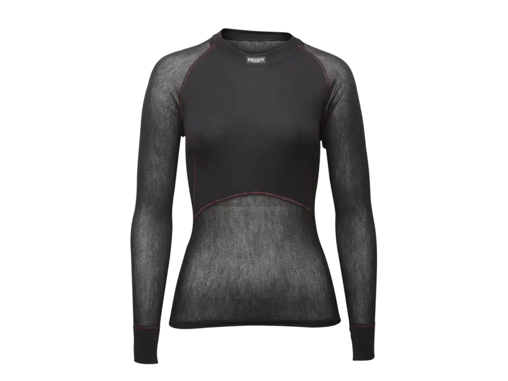 BRYNJE Lady Wool Thermo light Shirt černé Horká Nabídka