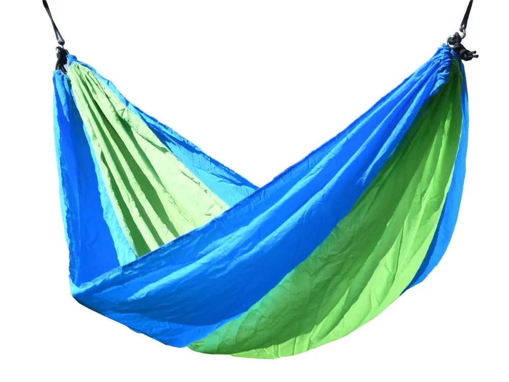 Finální Výprodej Cattara Houpací síť Nylon zelená/modrá