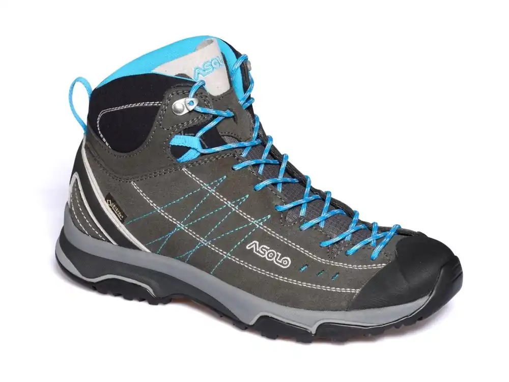Asolo Nucleon Mid GV ML graphite/silver/cyan blue Oblíbený