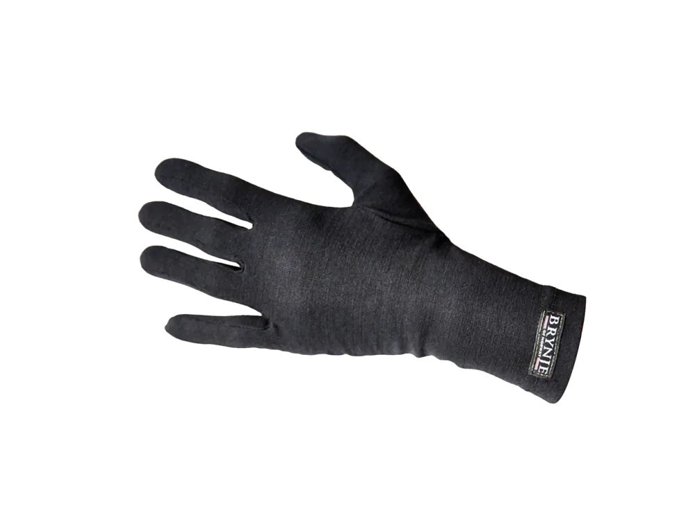 Nejlepší Volba Brynje Merino rukavice Classic Wool černá