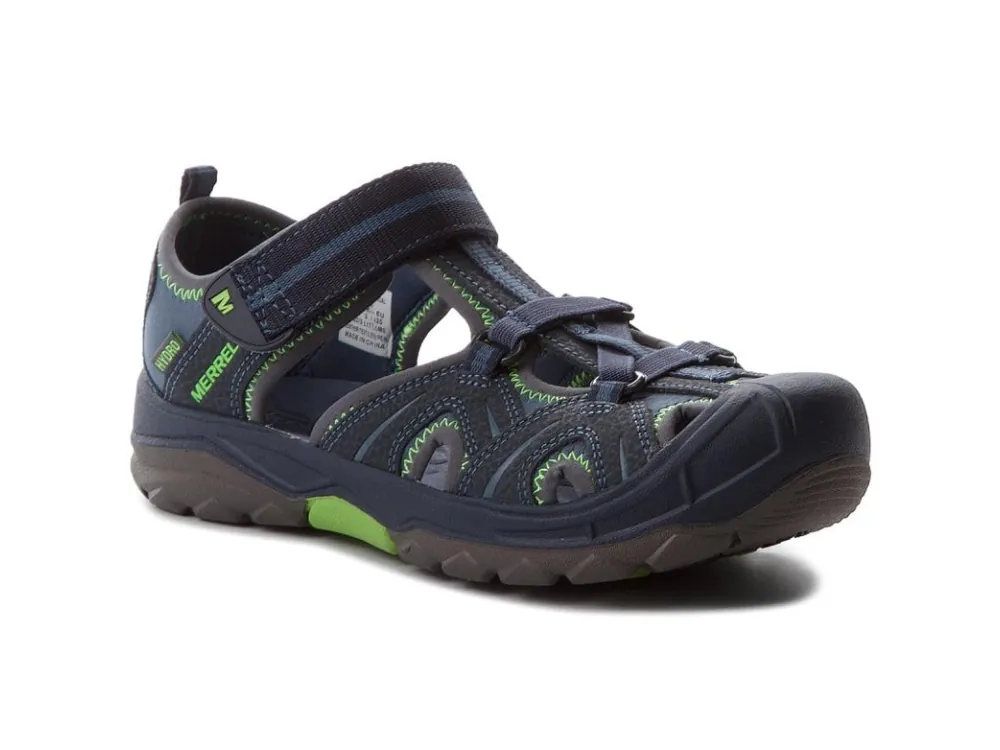 Merrell Hydro Hiker Kid Sandal navy/green Cenově Výhodný