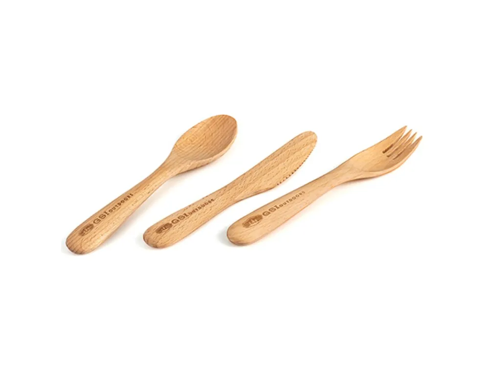 Aktuální GSI Outdoors Rakau Cutlery set