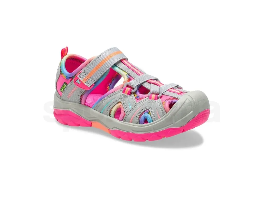 Merrell Hydro Hiker Kid Sandal grey/multi Zlevněný