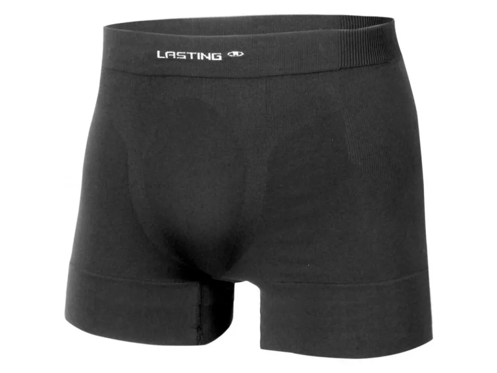 Lasting Adam pánské funkční boxerky černá Vysoce Kvalitní