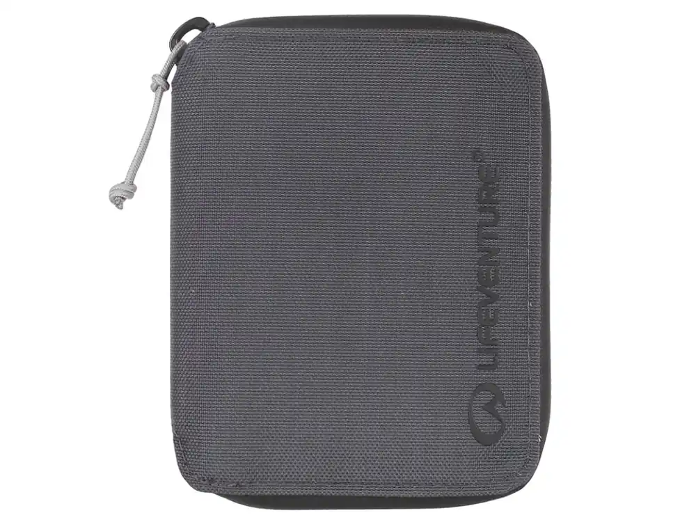 Nová Kolekce Lifeventure RFiD Protected Bi-Fold wallet Recycled grey