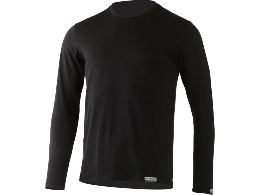 Lasting Alan 9090 pánské merino triko černá Novinka