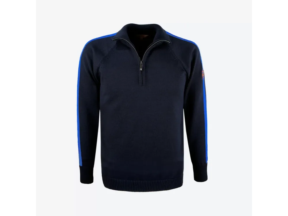 Kama 4063 merino svetr modrá Finální Výprodej