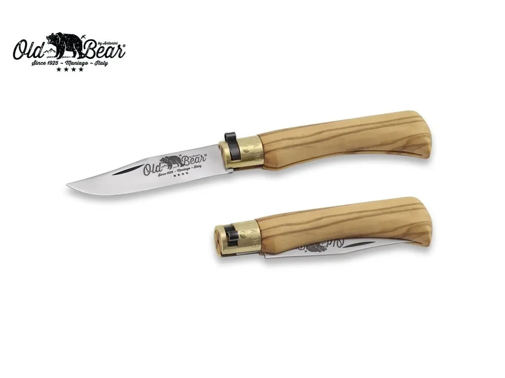 Antonini OldBear 9307/21_LU nůž olivové dřevo Hit Sezóny