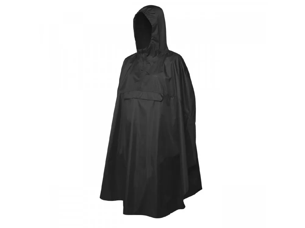 TrekMates Rove pončo black Značkový