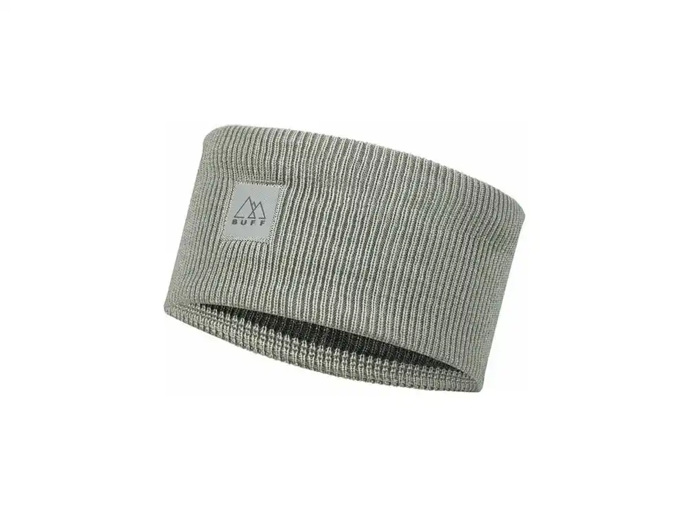 Buff Crossknit Headband light grey Zlevněný