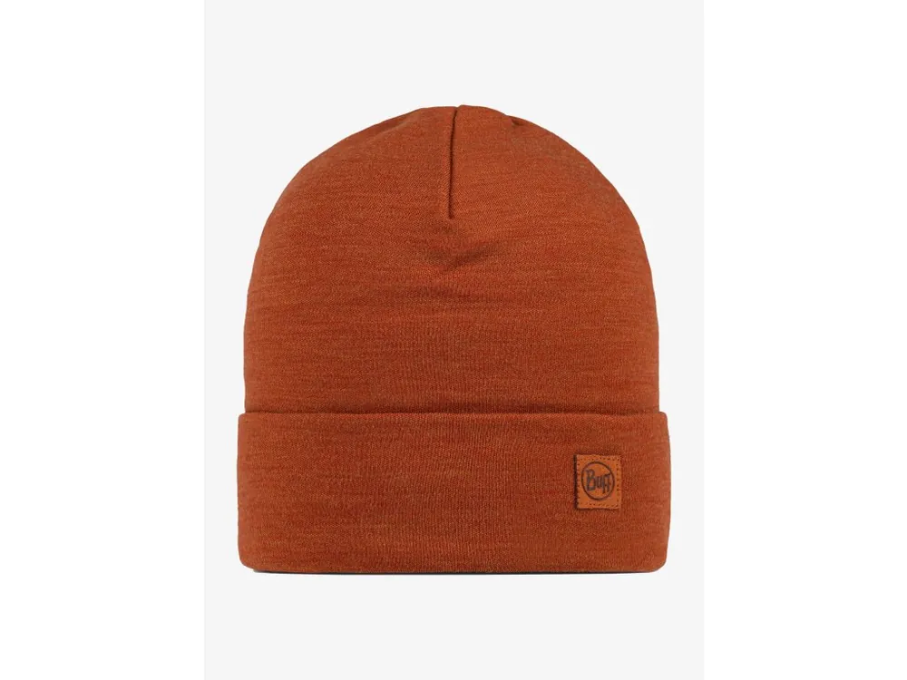 Rychlé Dodání Buff čepice Merino Heavyweight Beanie - solid cinnamon