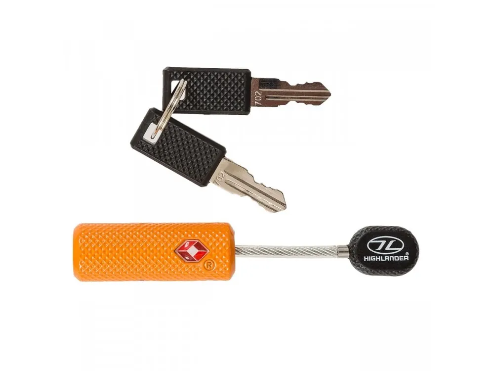 Novinka Highlander zámek Barrel ZIP Key Lok
