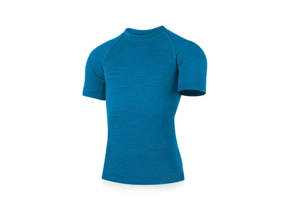 pánské merino triko Lasting Mabel 5150 modrá Oblíbený