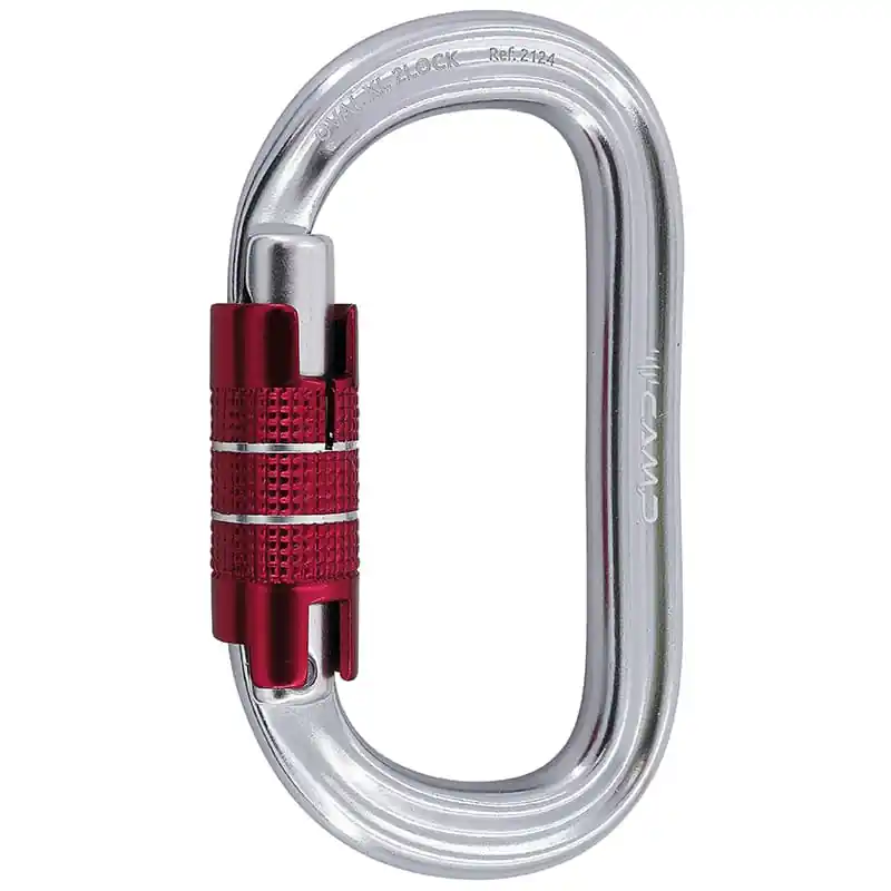 Cenová Bomba Hliníková karabina Camp Oval XL 2Lock titanium