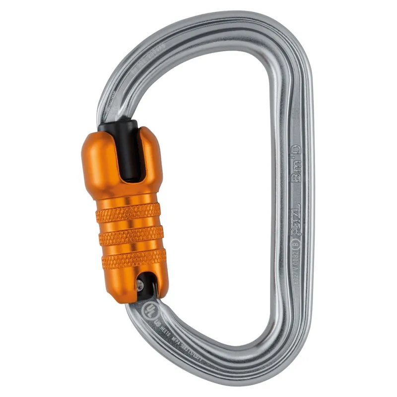 Zlevněný Karabina Petzl Bm´D TRIACT-LOCK šedá