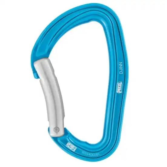 Ověřený Karabina Petzl Djinn tyrkysová