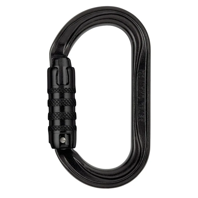 Karabina Petzl Oxan TRIACT-LOCK Black Oblíbený