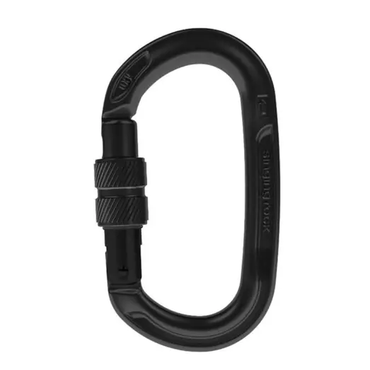 Karabina Singing Rock Oxy Screw Black Horká Nabídka