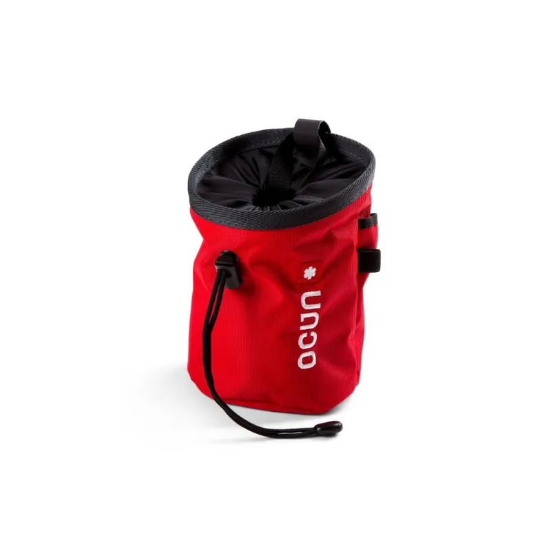 Dokud Zásoby Vydrží Pytlík na magnézium Ocún Push + Belt Red Twist