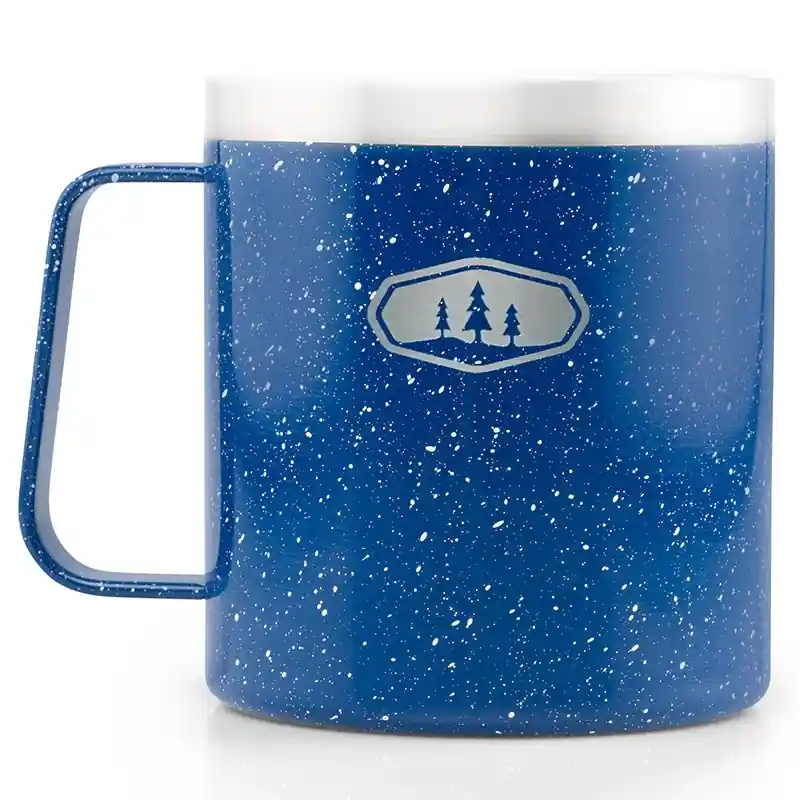 Hit Sezóny Hrnek GSI Glacier Stainless Camp Cup 444ml blue speckle