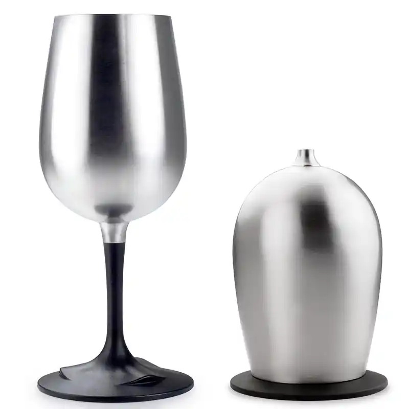 Cenový Hit Sklenička GSI Glacier Stainless Nesting Wine Glass