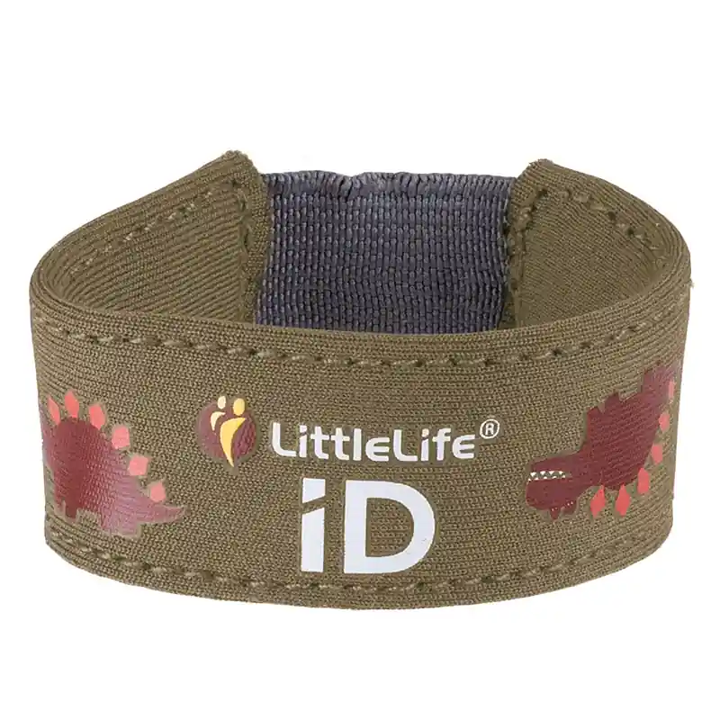 Náramek LittleLife Safety ID Strap dinosaur Nová Kolekce