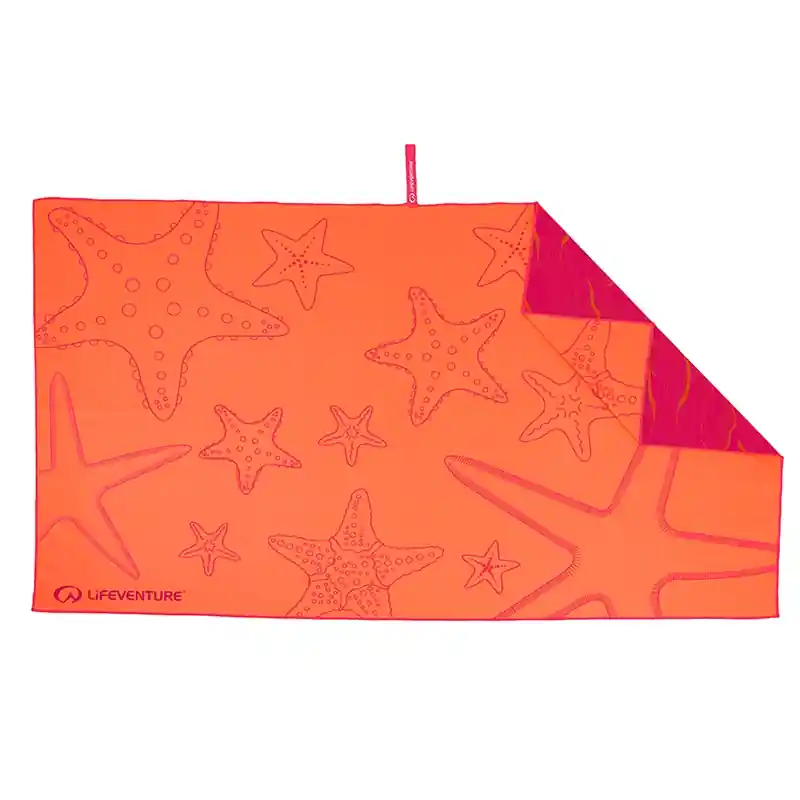 Poslední Šance Ručník Lifeventure Recycled SoftFibre Trek Towel, starfish, Giant