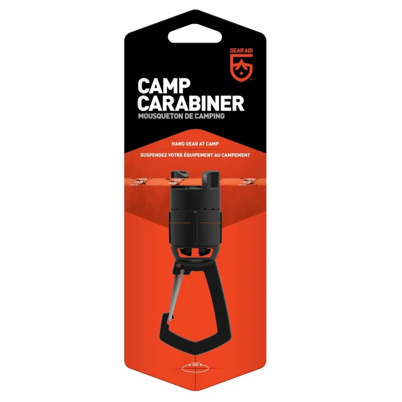 Vysoce Kvalitní Závěs na lanko Gear Aid CAMP CARABINER