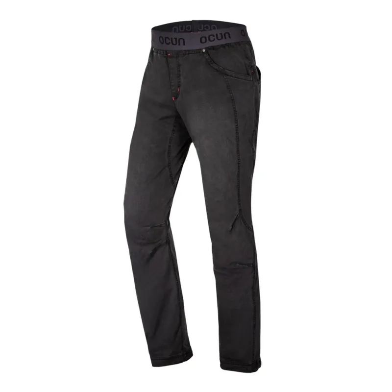 Sleva Pánské kalhoty Ocún MÁNIA JEANS ORGANIC pants black