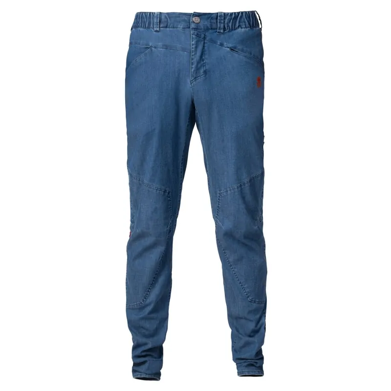 Pánské lezecké kalhoty Rafiki CRIMP denim Autentický