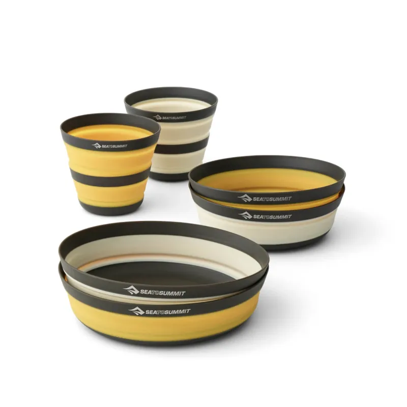 Sada nádobí Sea To Summit Frontier Ultralight Collapsible Dinnerware Set 6pcs Autentický