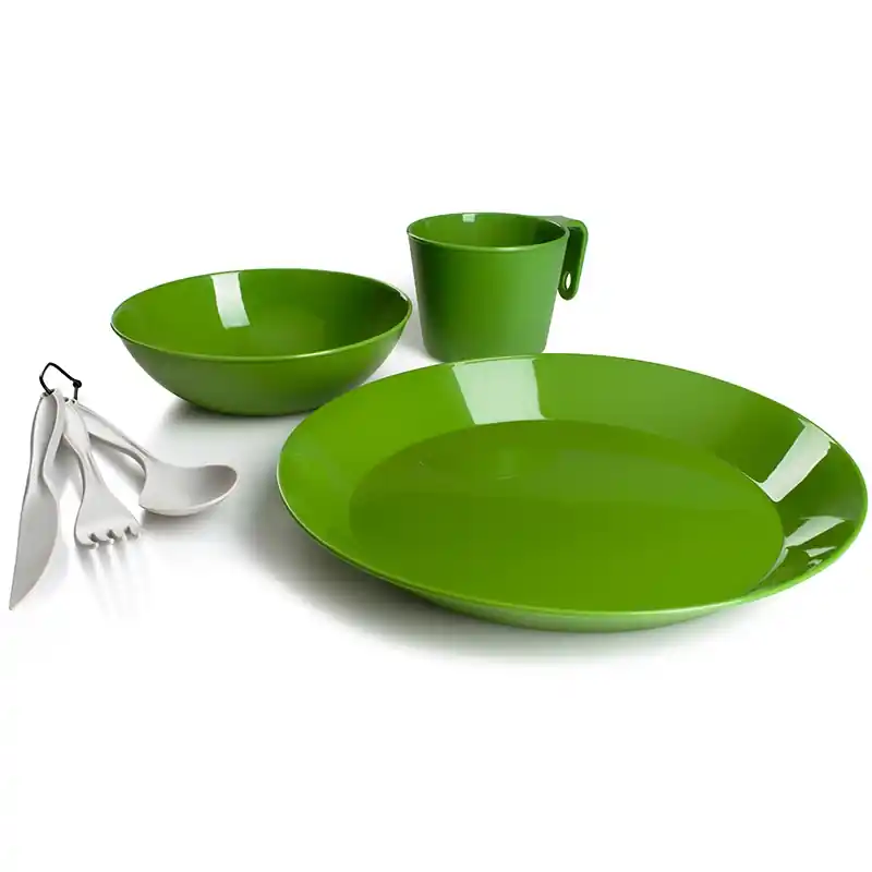 Sleva Sada nádobí GSI Cascadian 1 Person Table Set green