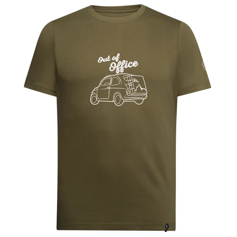 Must-Have Tričko La Sportiva Cinquecento T-Shirt M Cypress/Chalk
