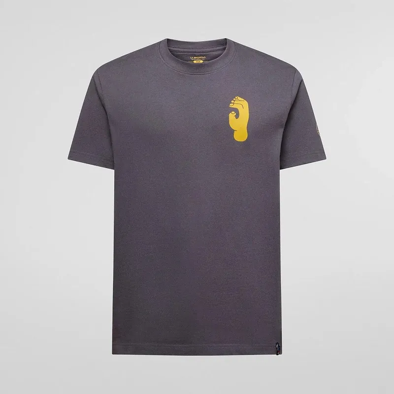 Tričko La Sportiva Crimp T-Shirt M Onyx/Yellow Objednat Nyní