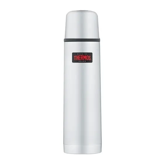 Expresní Doručení Thermos Termoska s tlačítkovým uzávěrem a šálkem nerez