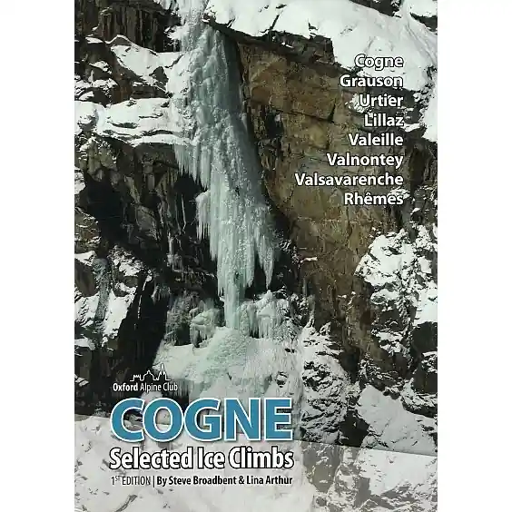 Horolezecký průvodce Cogne Selected Ice Climbs Originální
