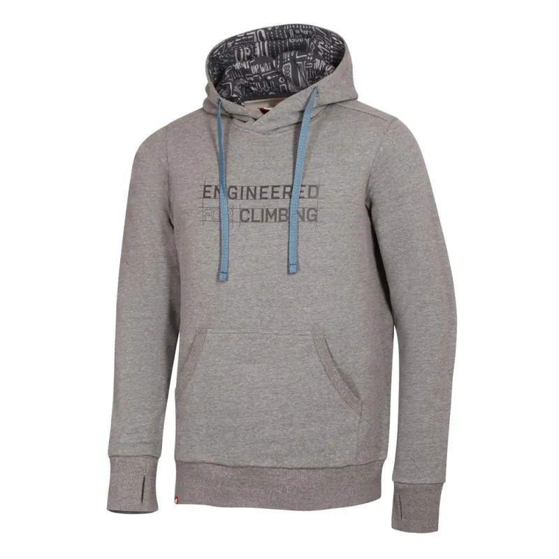 Pánská lezecká mikina Ocún HOODIE MEN grey paloma Akční Nabídka