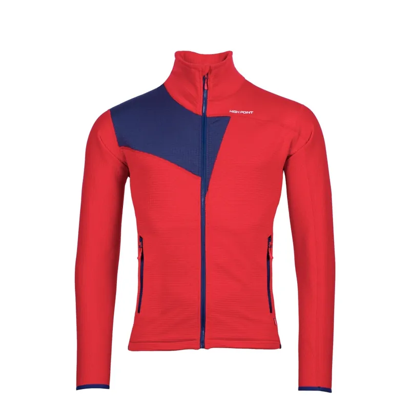 Aktuální Pánská mikina High Point Cascade Sweatshirt Red/Blue