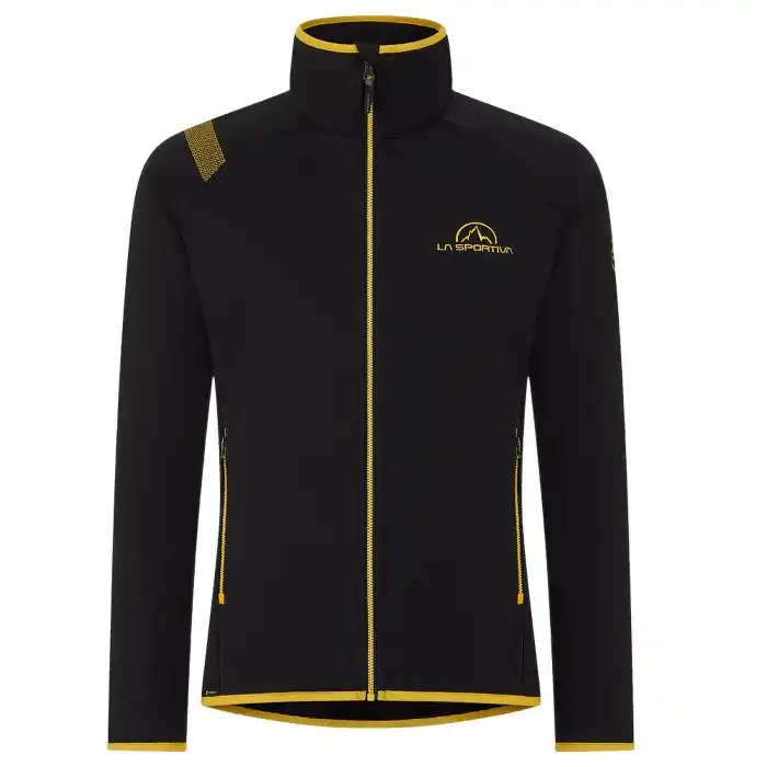 Mikina La Sportiva Promo Fleece Men black/yellow Ihned K Objednání
