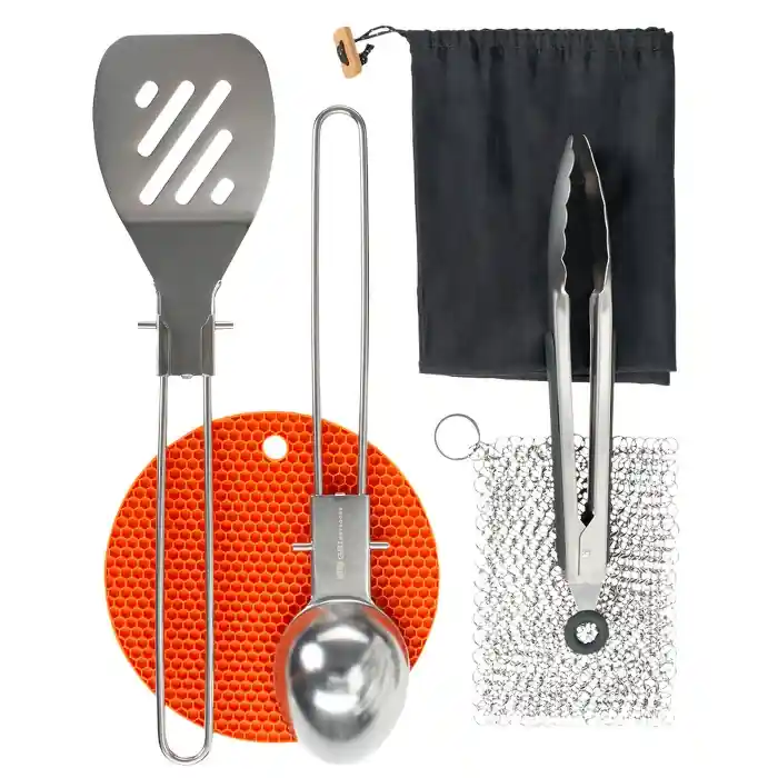 Nová Kolekce Grilovací set GSI Destination 5pc Folding Chef Tool Set