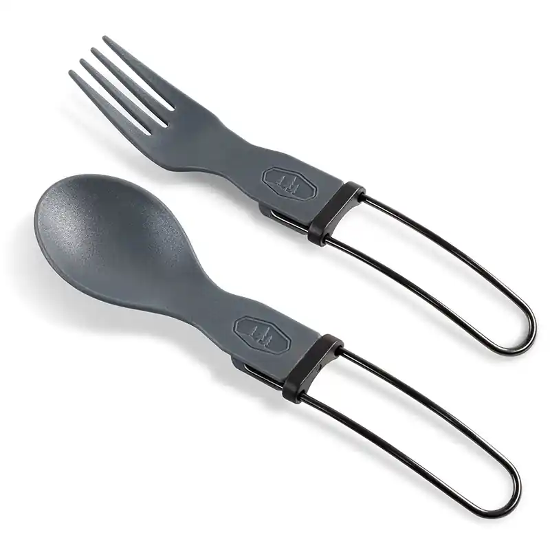 Cenová Bomba Příborový set GSI Outdoors Tekk Folding Cutlery Set grey