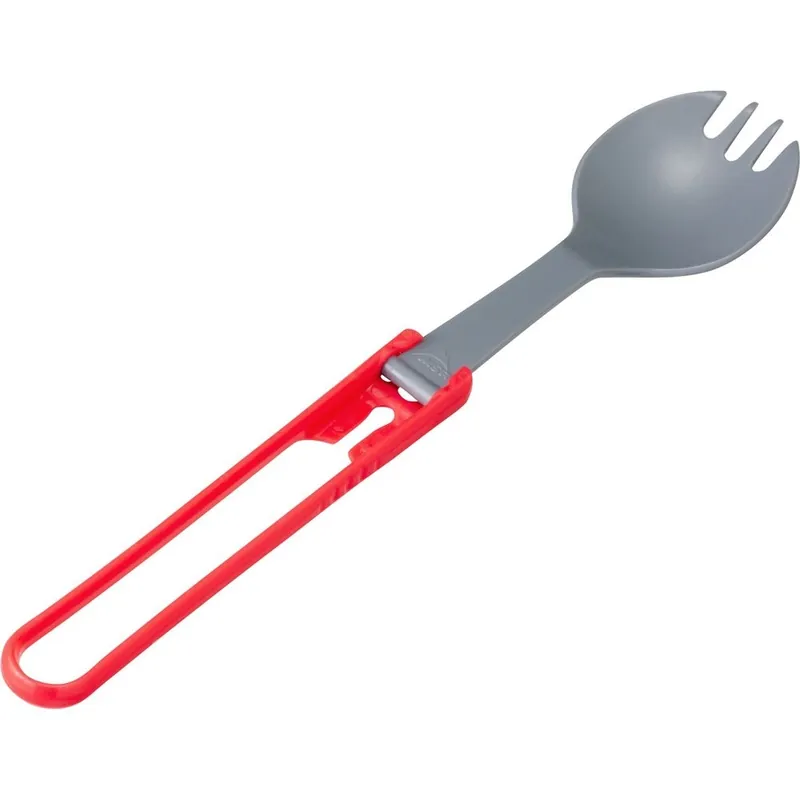 Rychlé Dodání Příbor MSR Folding Utensils Spork červená