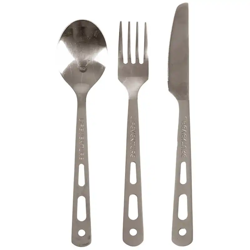 Příbor Lifeventure Knife Fork Spoon Set - Titanium Koupit Online