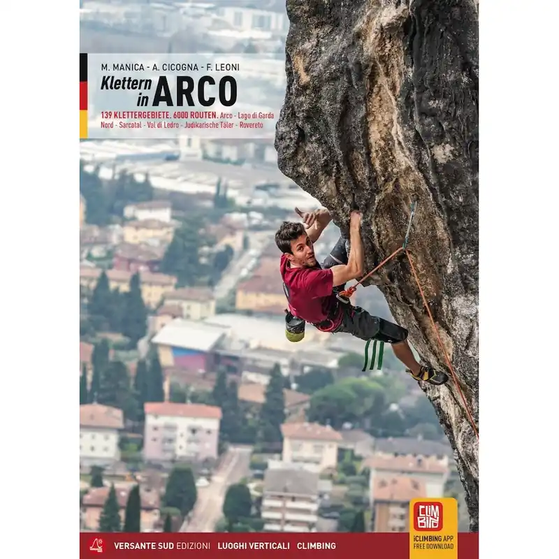 Lezecký průvodce Klettern in Arco 2026-německá verze Časově Omezené
