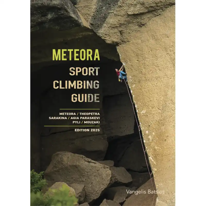 Pouze Dnes Lezecký průvodce METEORA Sport Climbing Guide 2025